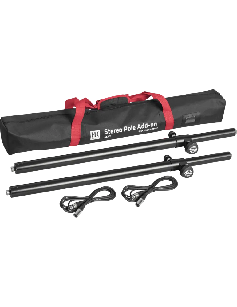  HK AUDIO PACK-KM20XLR Tubes - Tasche, 2 K&M Masten, 2 xlr Kabel 3 m|MusicGoodDeal 