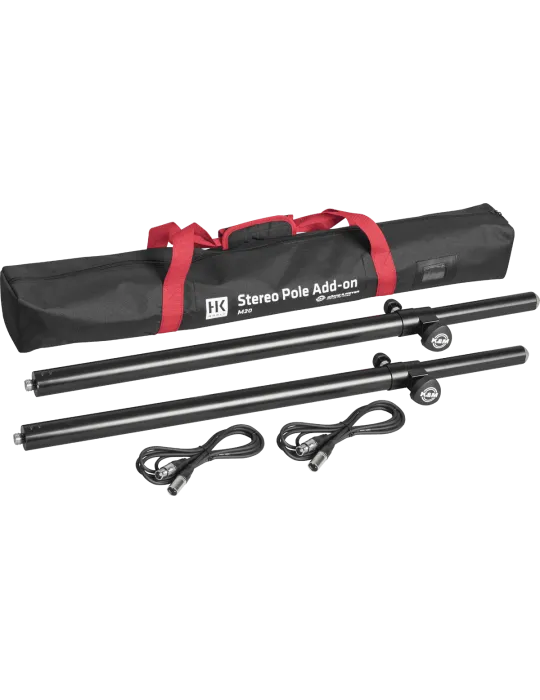  HK AUDIO PACK-KM20XLR Tubes - Tasche, 2 K&M Masten, 2 xlr Kabel 3 m|MusicGoodDeal 