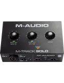  M-AUDIO MTRACK-SOLO 2 canales, 1 entrada combo + entrada de instrumento/línea|MusicGoodDeal 
