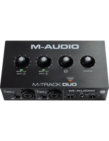  M-AUDIO MTRACK-DUO 2 Kanäle, 2 XLR/Jack-Combo-Eingänge|MusicGoodDeal 
