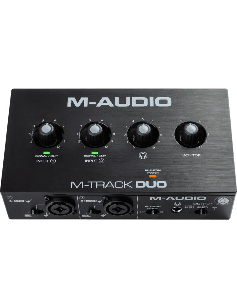  M-AUDIO MTRACK-DUO 2 canales, 2 entradas combo XLR/jack|MusicGoodDeal 