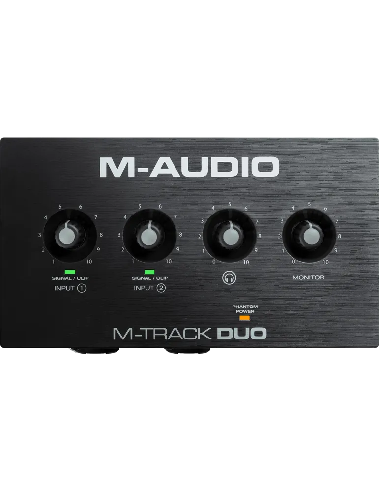  M-AUDIO MTRACK-DUO 2 canales, 2 entradas combo XLR/jack|MusicGoodDeal 
