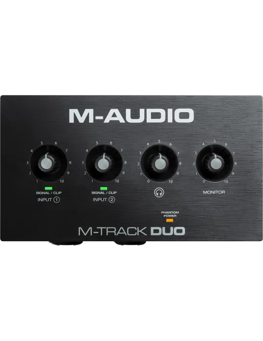 M-AUDIO MTRACK-DUO 2 canales, 2 entradas combo XLR/jack|MusicGoodDeal 