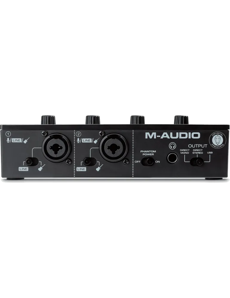  M-AUDIO MTRACK-DUO 2 canales, 2 entradas combo XLR/jack|MusicGoodDeal 