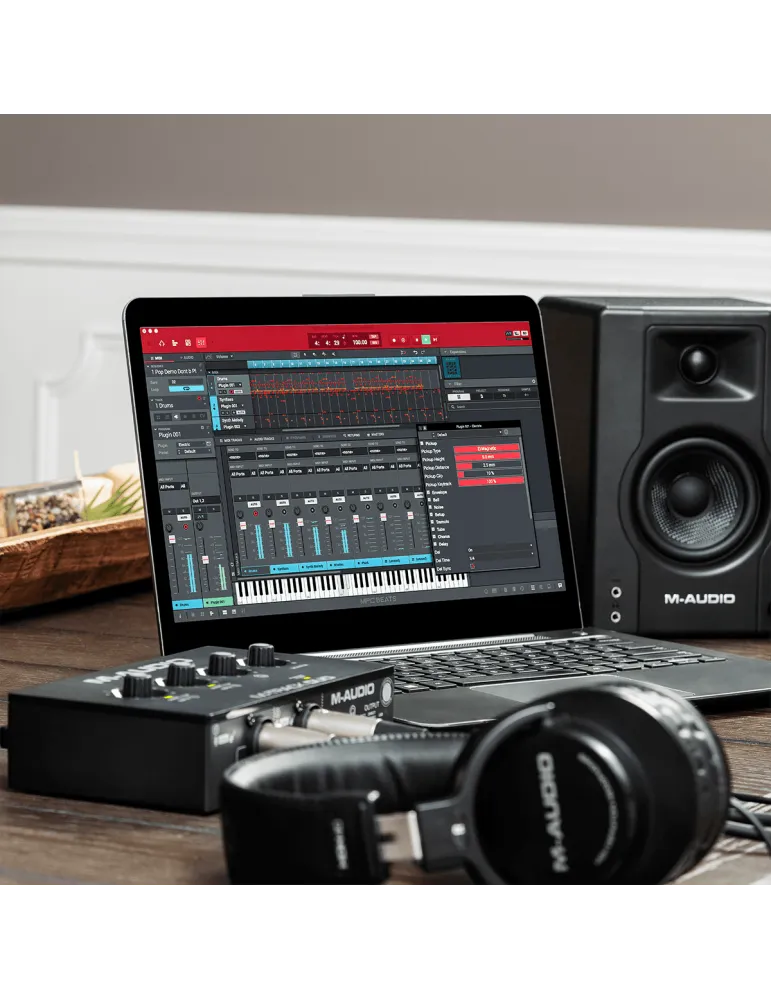  M-AUDIO MTRACK-DUO 2 canales, 2 entradas combo XLR/jack|MusicGoodDeal 