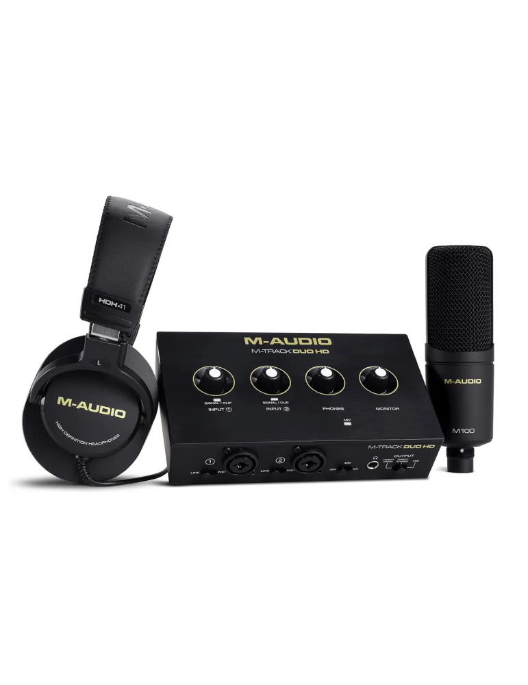 M-AUDIO MTRACK-DUO-HD-PACK | MusicGoodDeal
