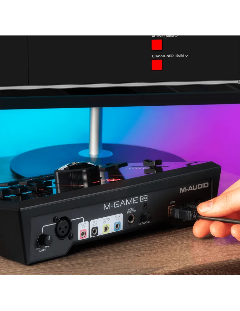  M-GAME -SOLO Gaming/Streaming USB 1 XLR|MusicGoodDeal 