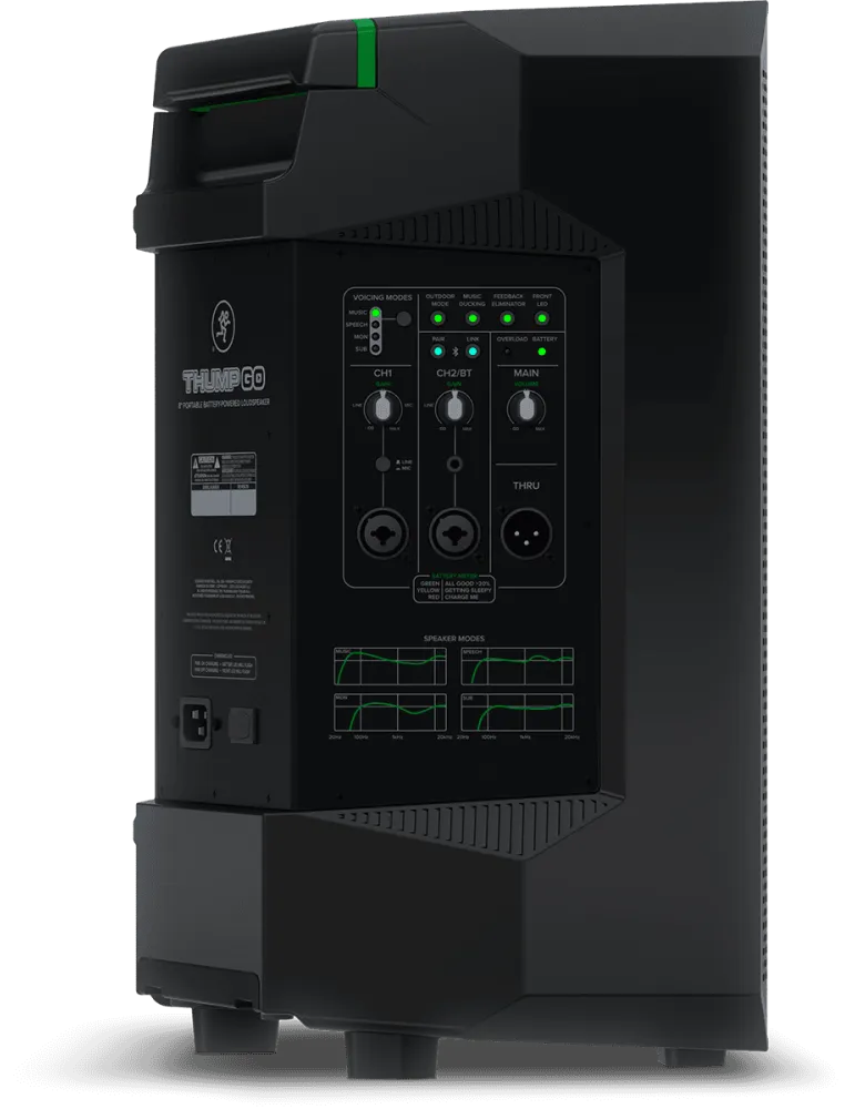  MACKIE THUMP-GO Auf HP8"-Batterie 200W|MusicGoodDeal 