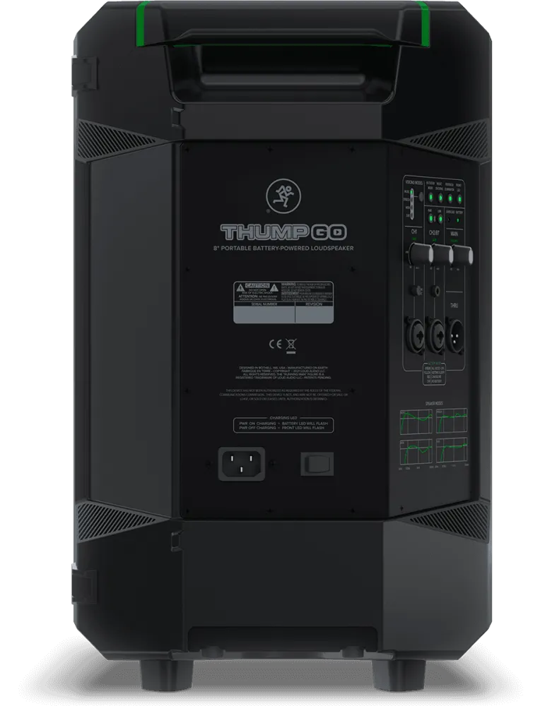  MACKIE THUMP-GO Auf HP8"-Batterie 200W|MusicGoodDeal 