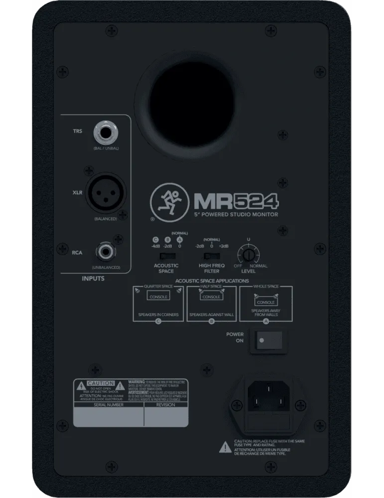  MACKIE MR524 5" 50W RMS (the unit)|MusicGoodDeal 