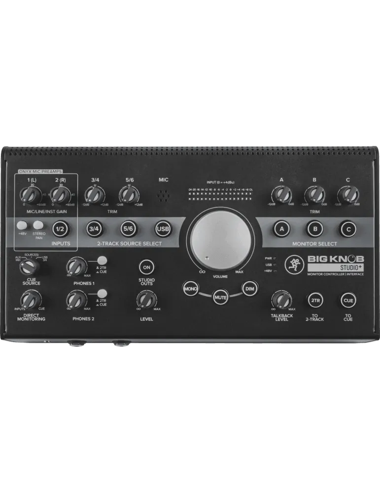  MACKIE BIGKNOB-STUDIO+ USB 4 in 3 out 24bit/192 kHz|MusicGoodDeal 