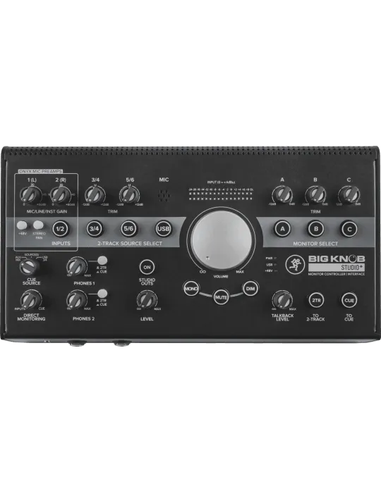  MACKIE BIGKNOB-STUDIO+ USB 4 in 3 out 24bit/192 kHz|MusicGoodDeal 