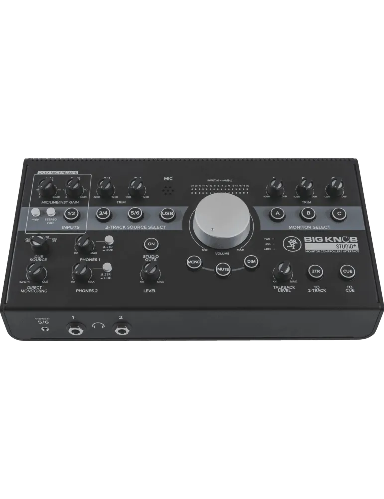  MACKIE BIGKNOB-STUDIO+ USB 4 in 3 out 24bit/192 kHz|MusicGoodDeal 