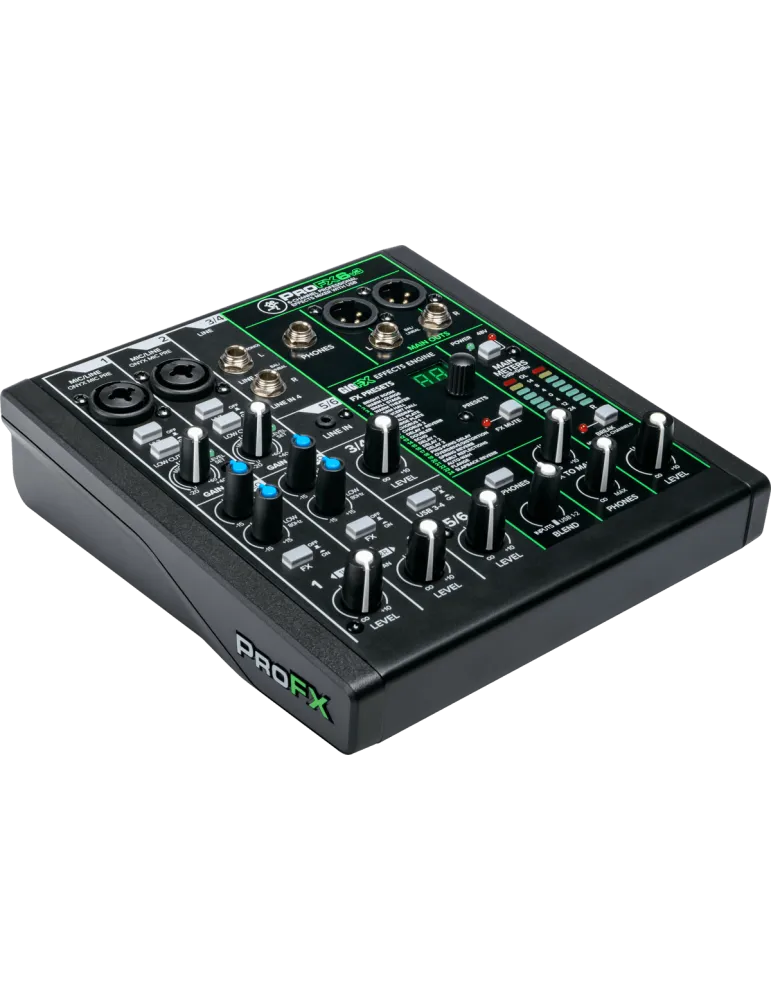  MACKIE PROFX6V3 PROFXV3 - USB 6 canales + efectos|MusicGoodDeal 