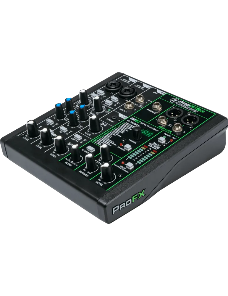  MACKIE PROFX6V3 PROFXV3 - USB 6 canales + efectos|MusicGoodDeal 