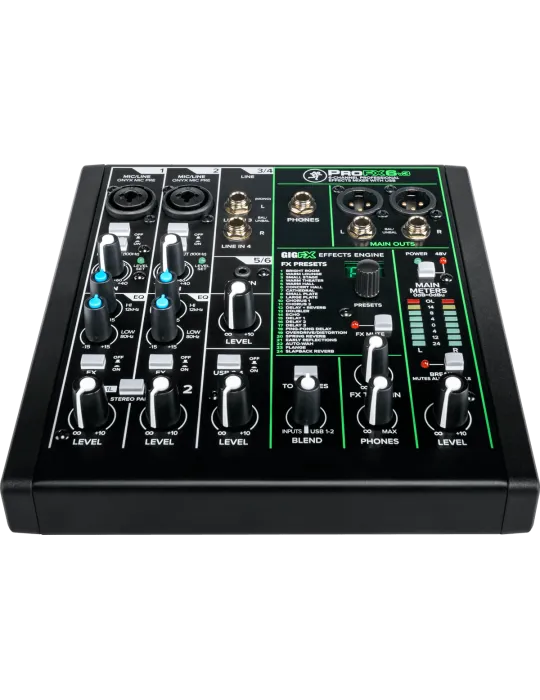  MACKIE PROFX6V3 PROFXV3 - USB 6 canales + efectos|MusicGoodDeal 