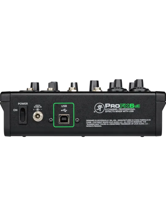  MACKIE PROFX6V3 PROFXV3 - USB 6 canales + efectos|MusicGoodDeal 