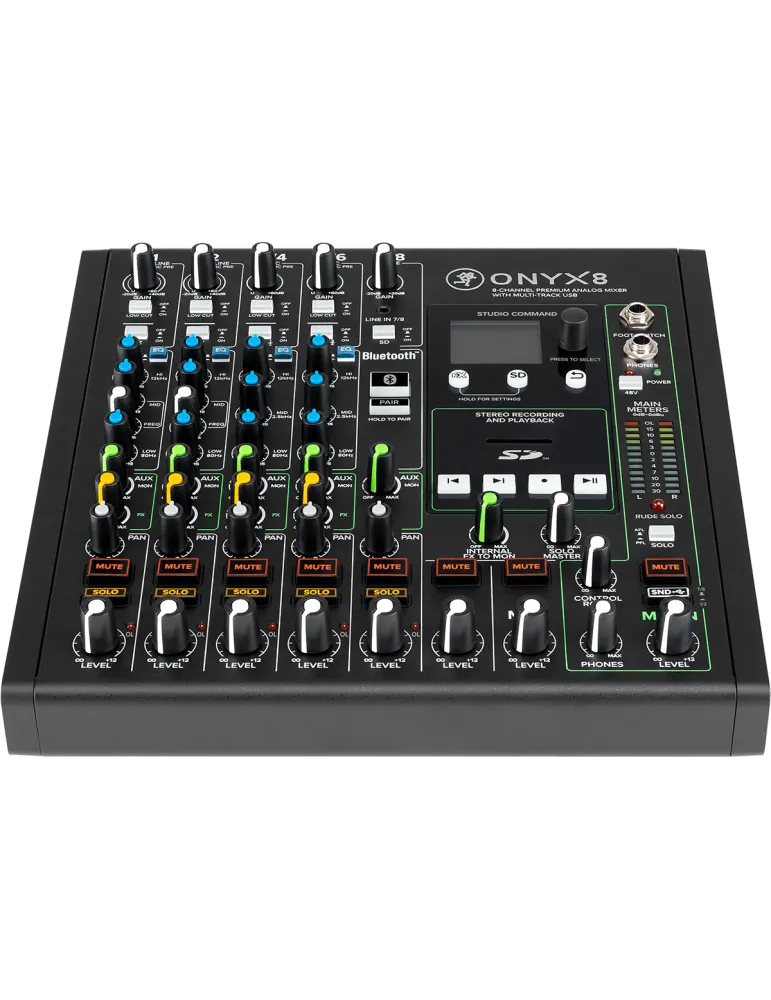 MACKIE ONYX8 Onyx - USB 8 canales + efectos|MusicGoodDeal 