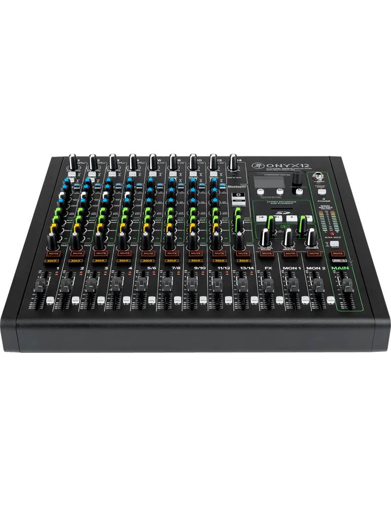  MACKIE ONYX12 Onyx - USB 12 canales + efectos|MusicGoodDeal 
