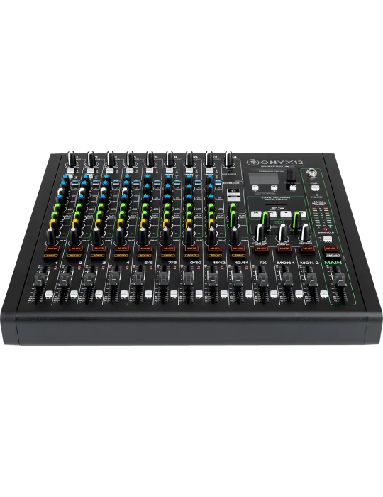  MACKIE ONYX12 Onyx - USB 12 canales + efectos|MusicGoodDeal 