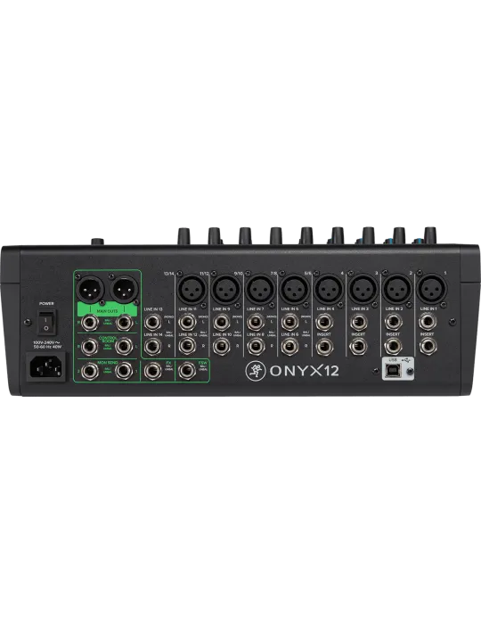  MACKIE ONYX12 Onyx - USB 12 canales + efectos|MusicGoodDeal 