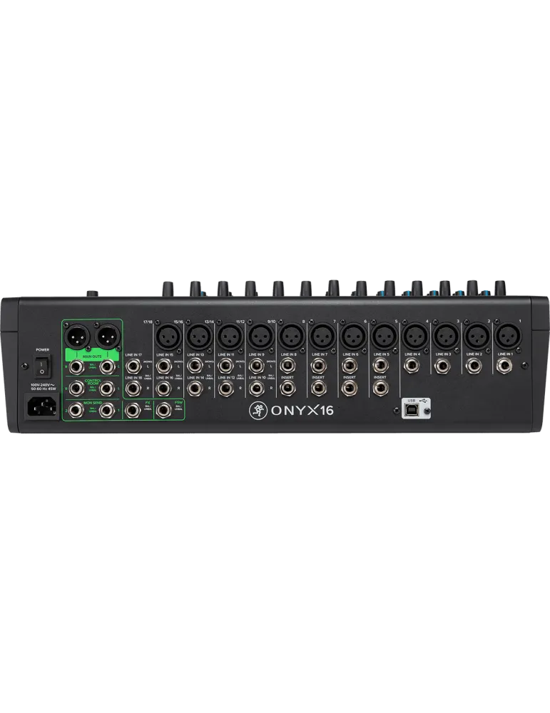  MACKIE ONYX16 Onyx - 16 canales USB + efectos|MusicGoodDeal 