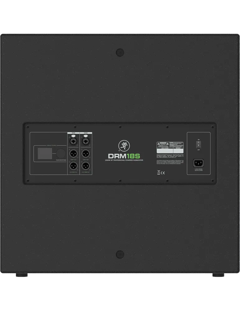  MACKIE DRM18S Active Speakers - Actif 1000W RMS 18|MusicGoodDeal 