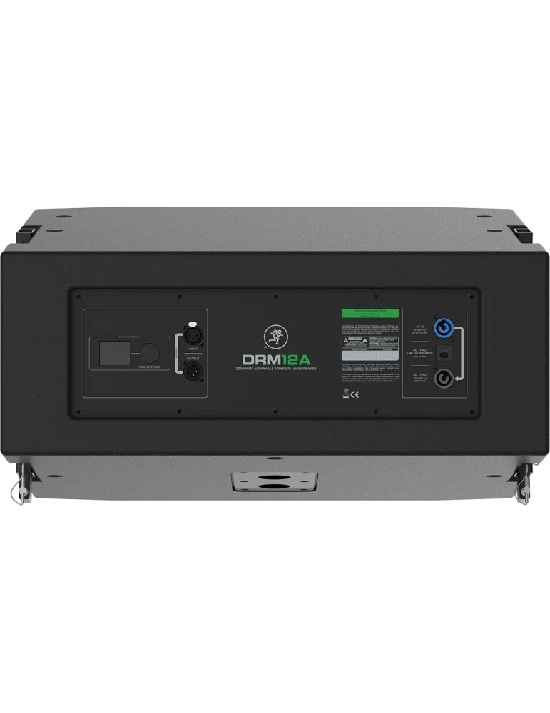  MACKIE DRM12A Active Speakers - 2 way 1000W RMS 12".|MusicGoodDeal 