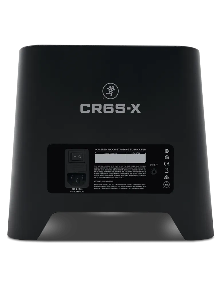  MACKIE CR6S-X Multimedia - Subwoofer for multimedia speakers|MusicGoodDeal 