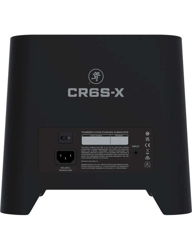  MACKIE CR6S-X Multimedia - Subwoofer for multimedia speakers|MusicGoodDeal 