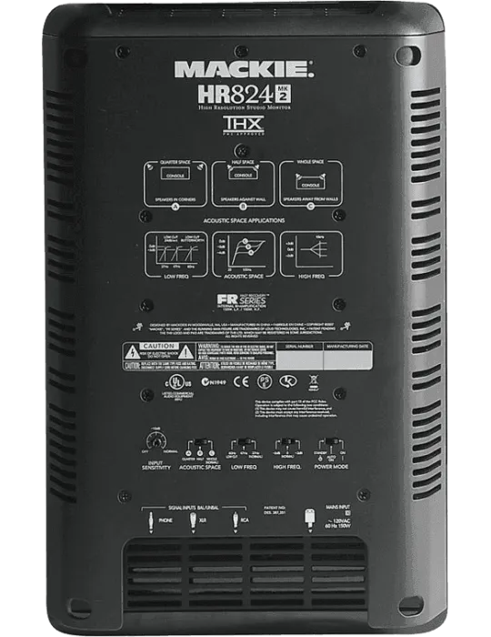 MACKIE HR824MK2 Active bi-amp. 250W 8" (the unit)|MusicGoodDeal 
