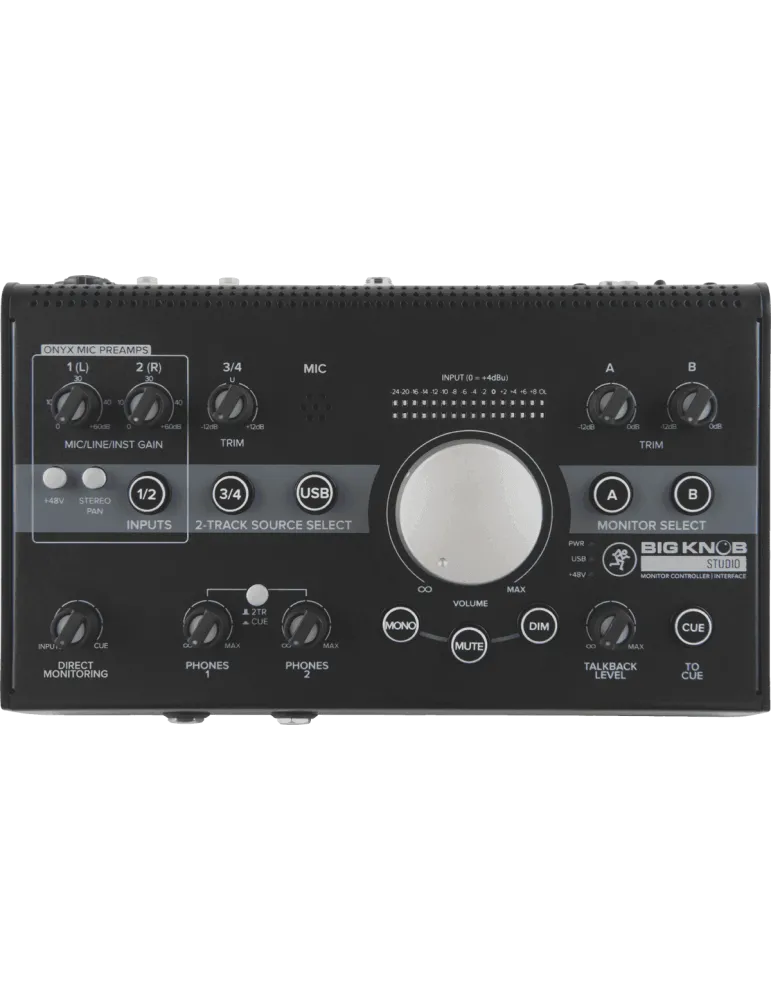  MACKIE BIGKNOB-STUDIO USB 3 in 2 out 24 bit/96 kHz|MusicGoodDeal 