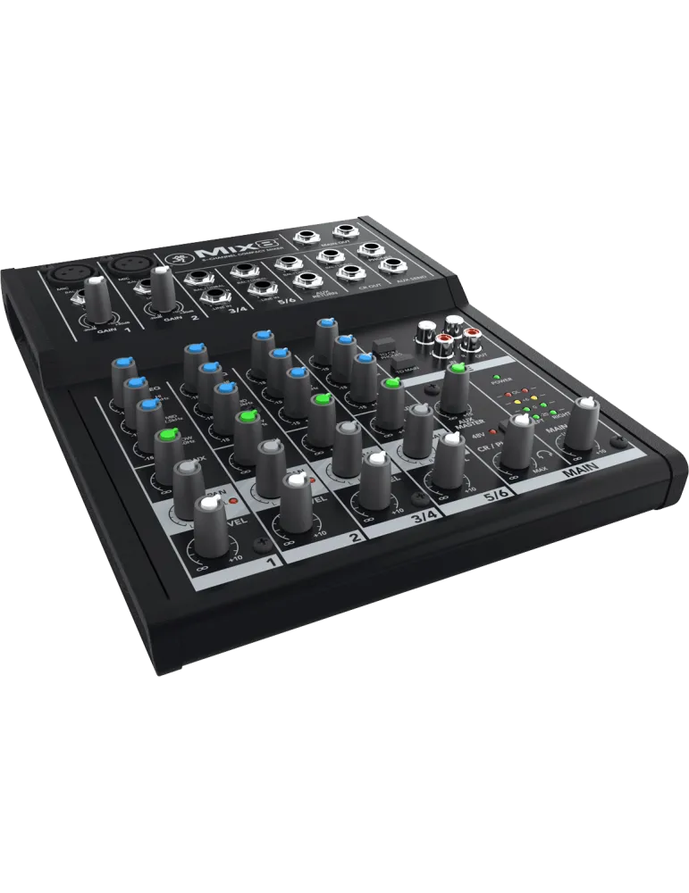  MACKIE MIX8 MIX - Kompakt 8 Kanäle, 10 Eingänge|MusicGoodDeal 