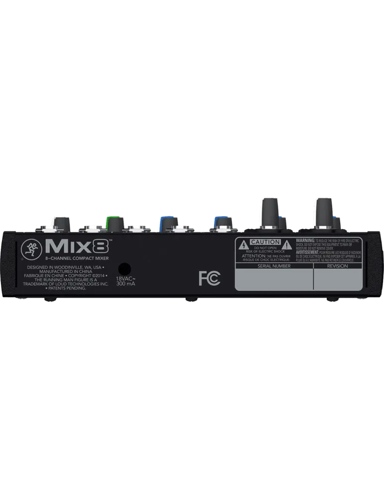  MACKIE MIX8 MIX - Kompakt 8 Kanäle, 10 Eingänge|MusicGoodDeal 
