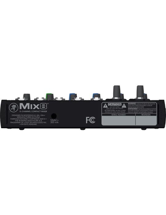  MACKIE MIX8 MIX - Kompakt 8 Kanäle, 10 Eingänge|MusicGoodDeal 