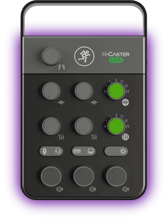  MACKIE MCASTER-LIVE Tragbarer Mixer für Streaming|MusicGoodDeal 