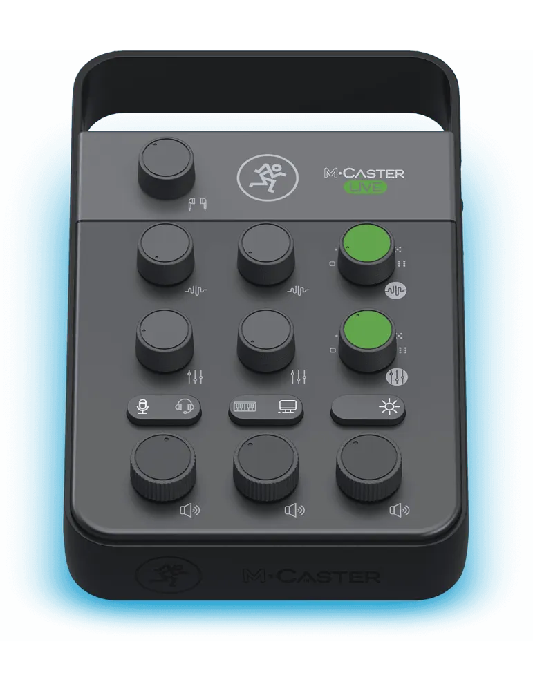  MACKIE MCASTER-LIVE Tragbarer Mixer für Streaming|MusicGoodDeal 