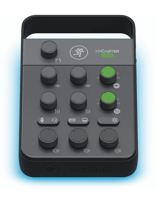 MACKIE MCASTER-LIVE Tragbarer Mixer für Streaming|MusicGoodDeal 