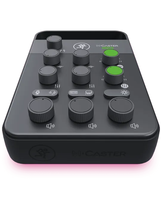  MACKIE MCASTER-LIVE Tragbarer Mixer für Streaming|MusicGoodDeal 