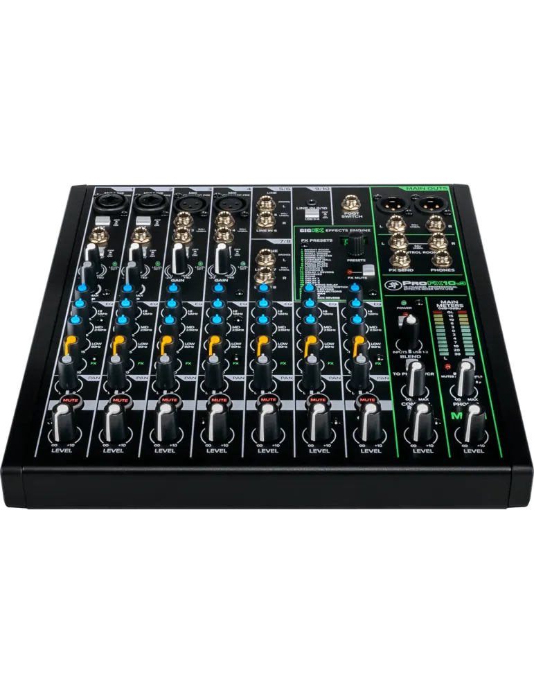  MACKIE PROFX10V3 PROFXV3 - USB 10 canales + efectos|MusicGoodDeal 