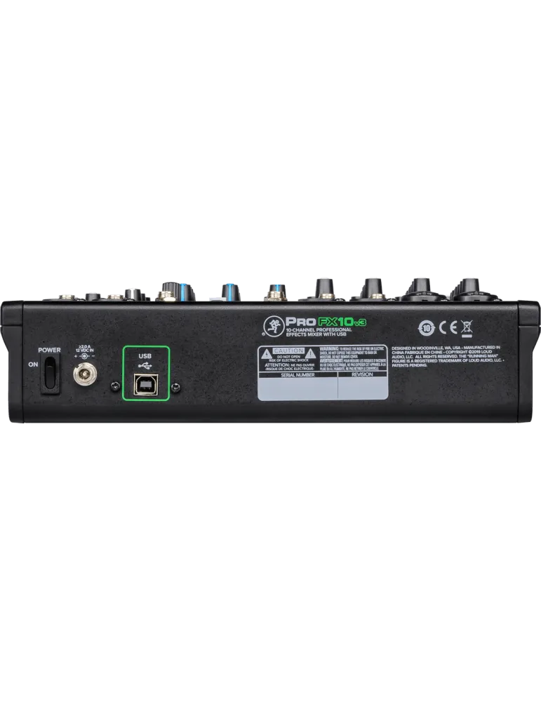  MACKIE PROFX10V3 PROFXV3 - USB 10 canales + efectos|MusicGoodDeal 