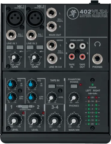  MACKIE 402-VLZ4 VLZ4 - Ultrakompaktes 4-Kanal-System|MusicGoodDeal  2