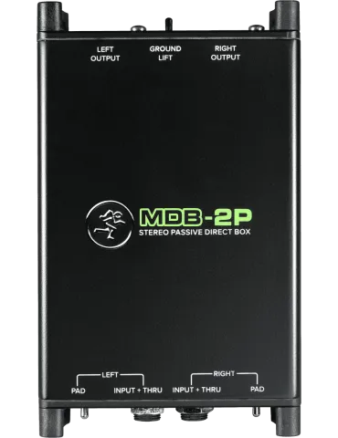  MACKIE MDB-2P DI pasiva estéreo|MusicGoodDeal  2