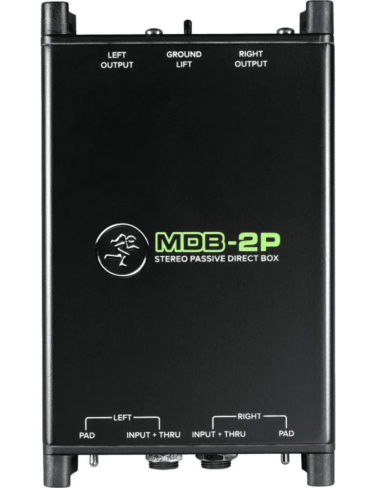  MACKIE MDB-2P Stereo passive DI|MusicGoodDeal 