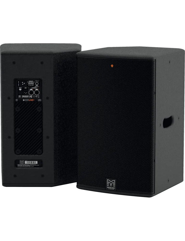  MARTIN AUDIO CDD-LIVE12B   Front-Return - 2 way 12" amplified Dante|MusicGoodDeal 