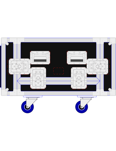  MARTIN AUDIO WPMFCUK WPM - Flightcase für 4x WPM|MusicGoodDeal 