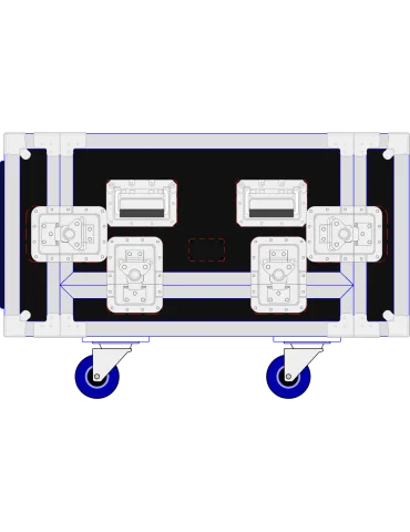  MARTIN AUDIO WPMFCUK WPM - Flightcase für 4x WPM|MusicGoodDeal 