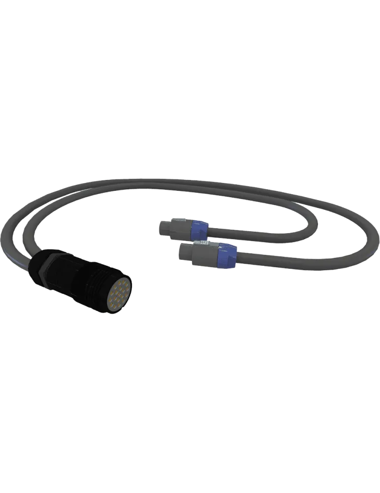  MARTIN AUDIO PWA00244 ZUBEHÖR WP - Multi HP Soca Männlich zu 2 x NL8 1m|MusicGoodDeal 
