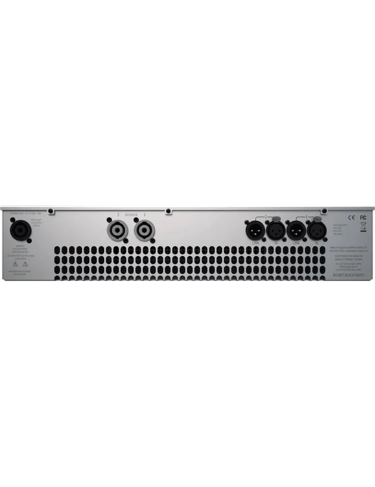  MARTIN AUDIO VIA5002 2 x 1600W / 8 ohms|MusicGoodDeal 