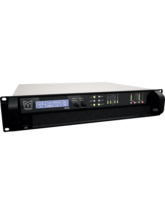  MARTIN AUDIO IK42-DANTE Dante 4 x 3000W Processed Amplifier|MusicGoodDeal 